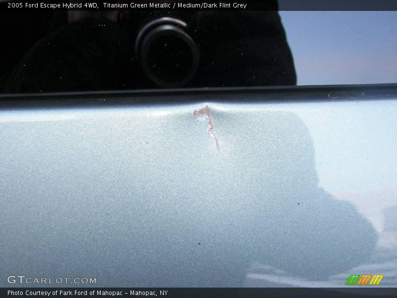 Titanium Green Metallic / Medium/Dark Flint Grey 2005 Ford Escape Hybrid 4WD