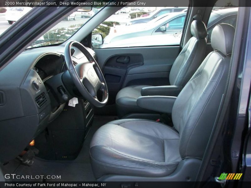 Deep Wedgewood Blue Metallic / Portland Grey 2000 Mercury Villager Sport