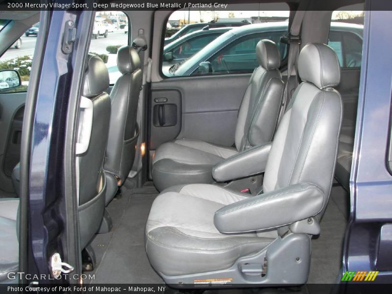 Deep Wedgewood Blue Metallic / Portland Grey 2000 Mercury Villager Sport