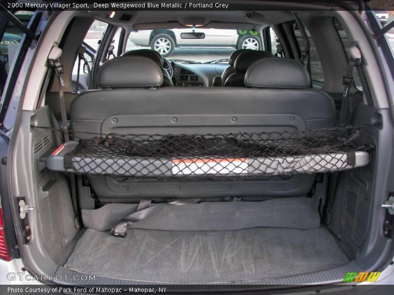 Deep Wedgewood Blue Metallic / Portland Grey 2000 Mercury Villager Sport