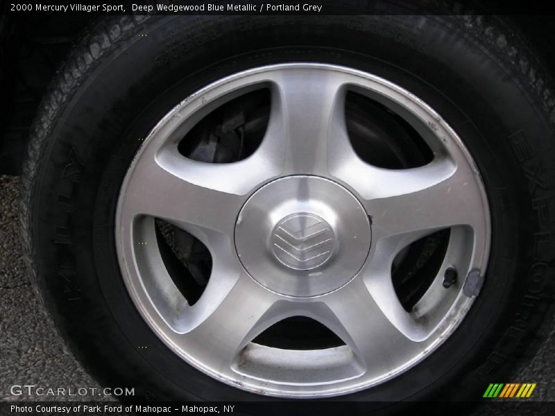 Deep Wedgewood Blue Metallic / Portland Grey 2000 Mercury Villager Sport