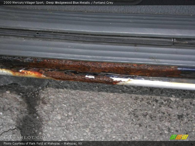 Deep Wedgewood Blue Metallic / Portland Grey 2000 Mercury Villager Sport