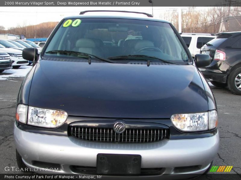 Deep Wedgewood Blue Metallic / Portland Grey 2000 Mercury Villager Sport