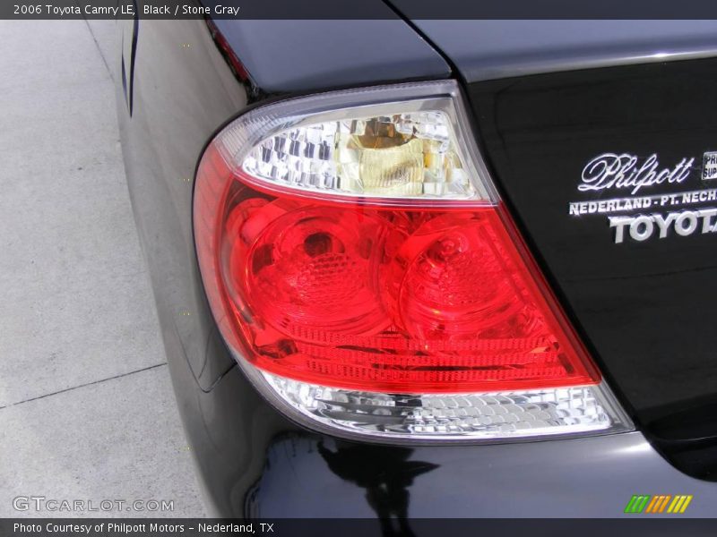 Black / Stone Gray 2006 Toyota Camry LE