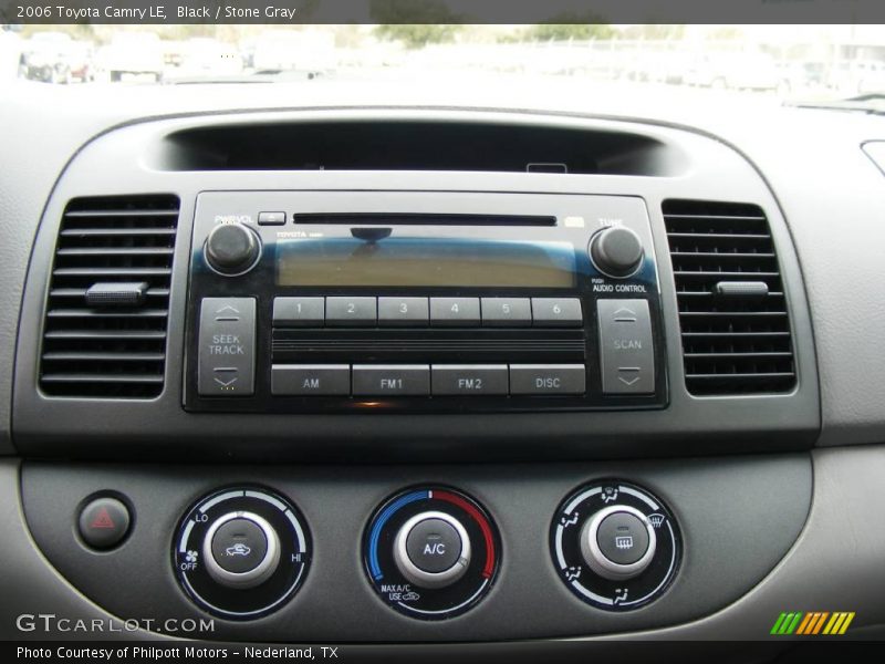 Black / Stone Gray 2006 Toyota Camry LE