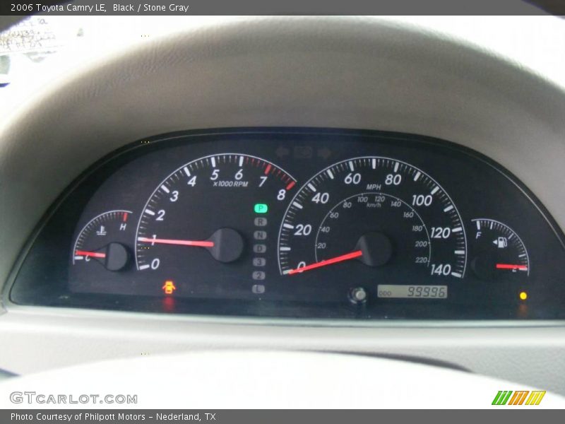 Black / Stone Gray 2006 Toyota Camry LE