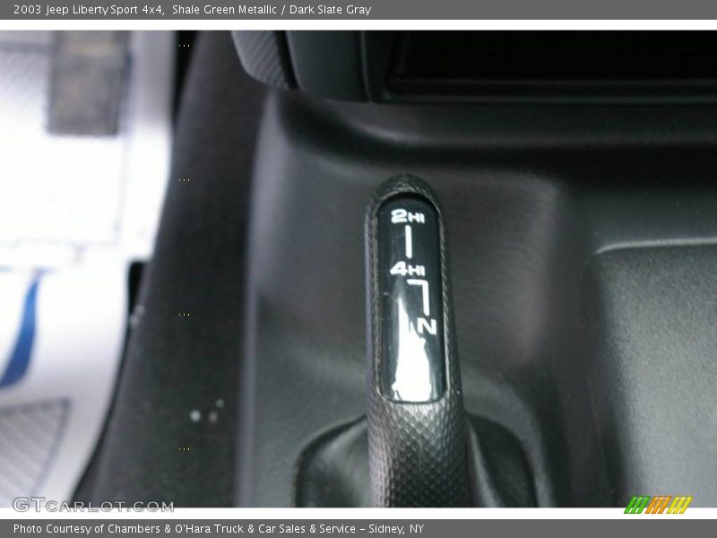 Shale Green Metallic / Dark Slate Gray 2003 Jeep Liberty Sport 4x4
