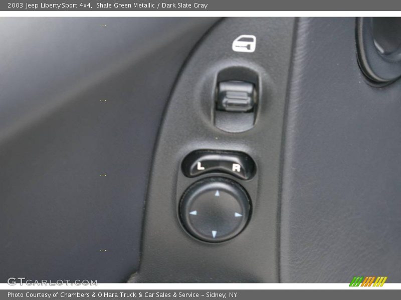 Shale Green Metallic / Dark Slate Gray 2003 Jeep Liberty Sport 4x4