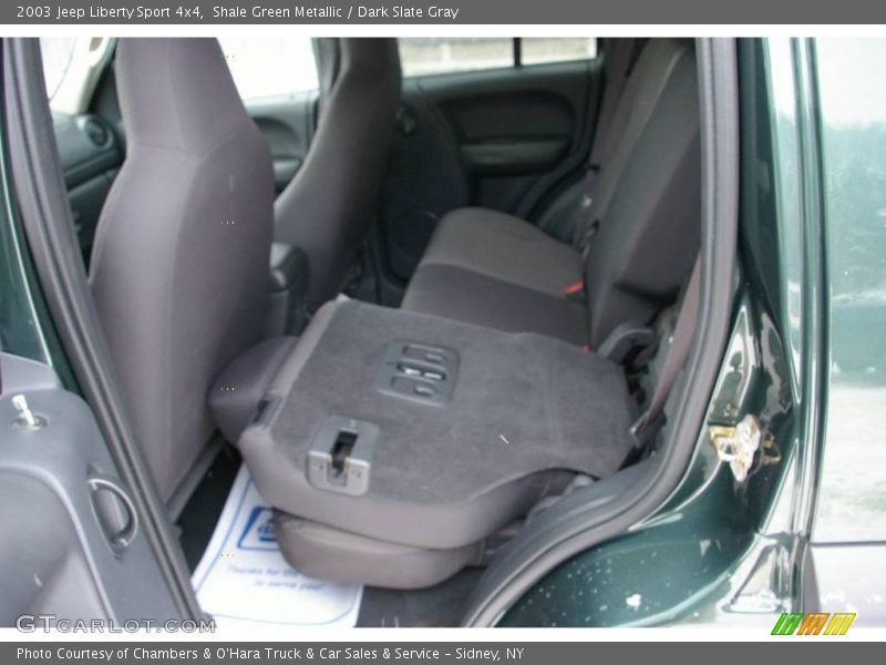 Shale Green Metallic / Dark Slate Gray 2003 Jeep Liberty Sport 4x4