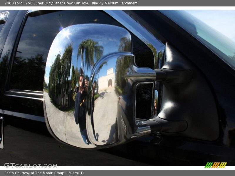 Black / Medium Parchment 2000 Ford F250 Super Duty Lariat Crew Cab 4x4