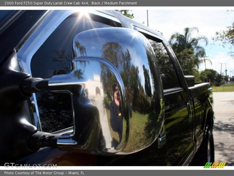 Black / Medium Parchment 2000 Ford F250 Super Duty Lariat Crew Cab 4x4