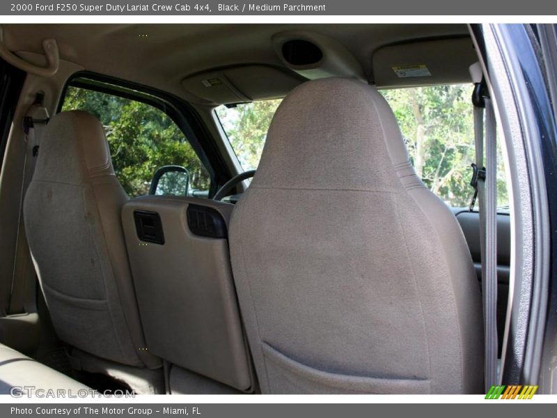 Black / Medium Parchment 2000 Ford F250 Super Duty Lariat Crew Cab 4x4