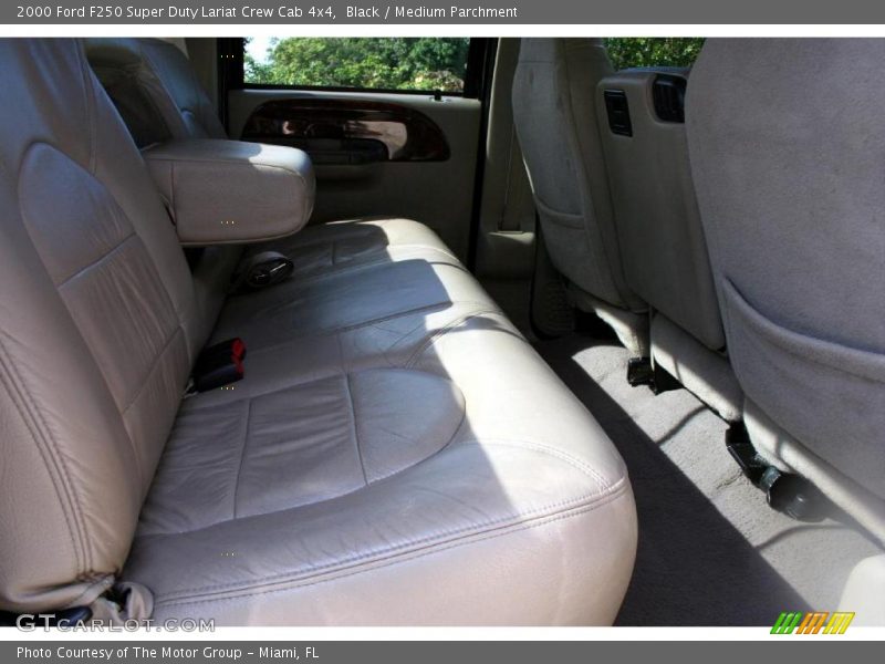 Black / Medium Parchment 2000 Ford F250 Super Duty Lariat Crew Cab 4x4