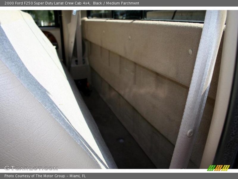 Black / Medium Parchment 2000 Ford F250 Super Duty Lariat Crew Cab 4x4