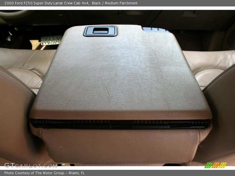 Black / Medium Parchment 2000 Ford F250 Super Duty Lariat Crew Cab 4x4