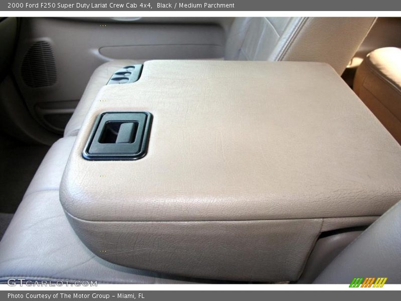 Black / Medium Parchment 2000 Ford F250 Super Duty Lariat Crew Cab 4x4