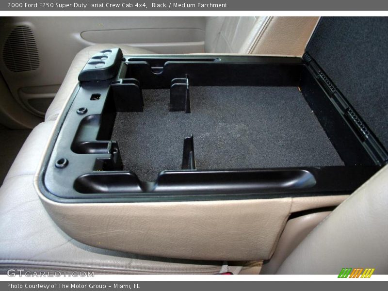 Black / Medium Parchment 2000 Ford F250 Super Duty Lariat Crew Cab 4x4