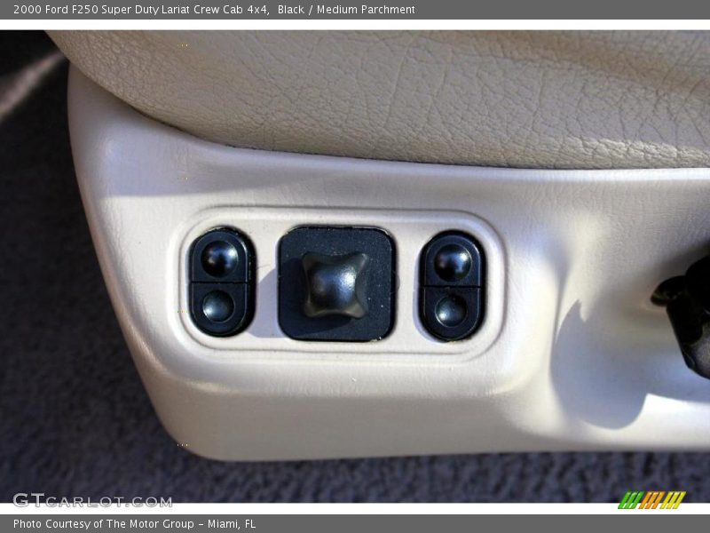 Black / Medium Parchment 2000 Ford F250 Super Duty Lariat Crew Cab 4x4