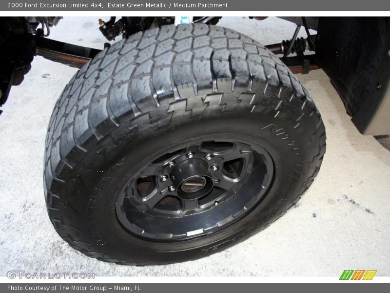 Estate Green Metallic / Medium Parchment 2000 Ford Excursion Limited 4x4