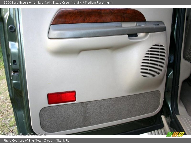 Estate Green Metallic / Medium Parchment 2000 Ford Excursion Limited 4x4