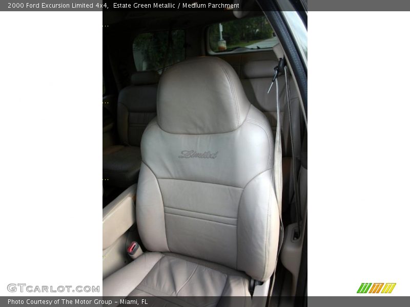 Estate Green Metallic / Medium Parchment 2000 Ford Excursion Limited 4x4