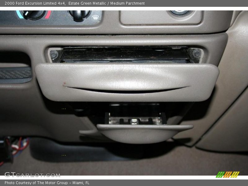 Estate Green Metallic / Medium Parchment 2000 Ford Excursion Limited 4x4