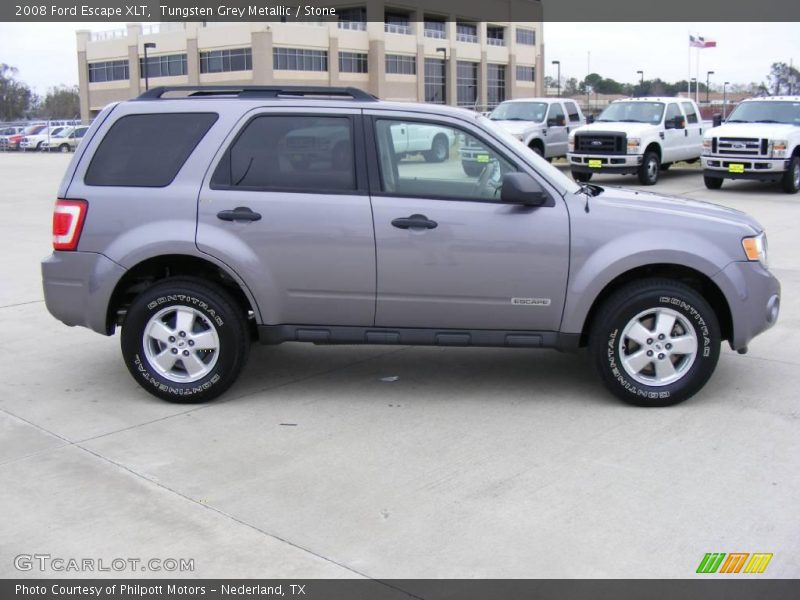 Tungsten Grey Metallic / Stone 2008 Ford Escape XLT