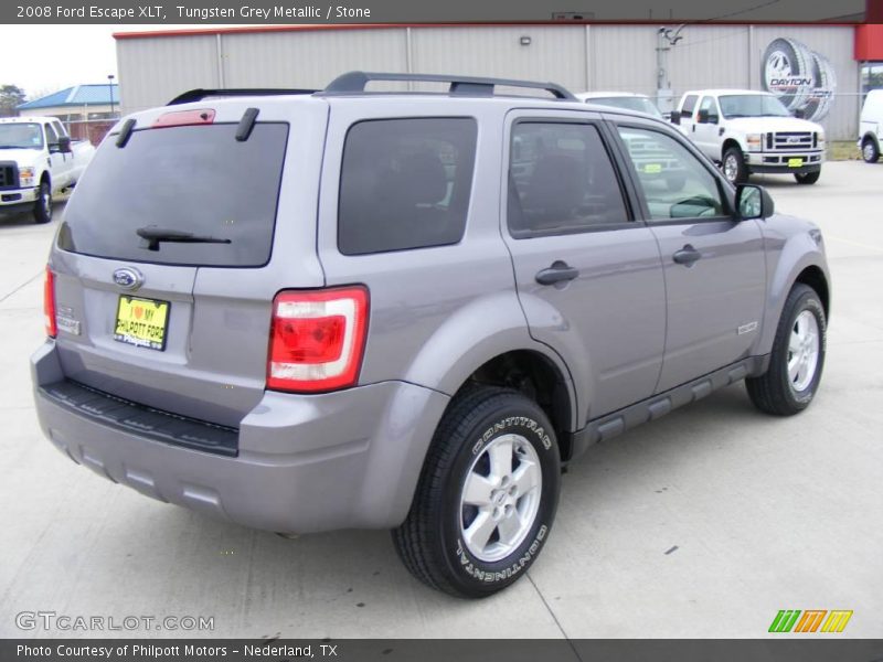 Tungsten Grey Metallic / Stone 2008 Ford Escape XLT