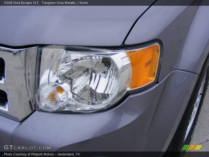 Tungsten Grey Metallic / Stone 2008 Ford Escape XLT