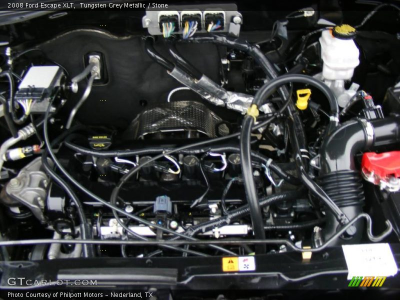 Tungsten Grey Metallic / Stone 2008 Ford Escape XLT