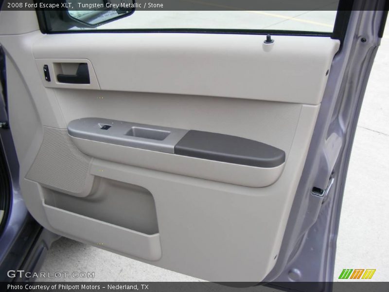 Tungsten Grey Metallic / Stone 2008 Ford Escape XLT