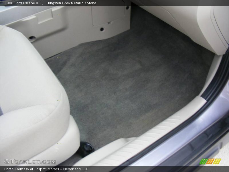 Tungsten Grey Metallic / Stone 2008 Ford Escape XLT