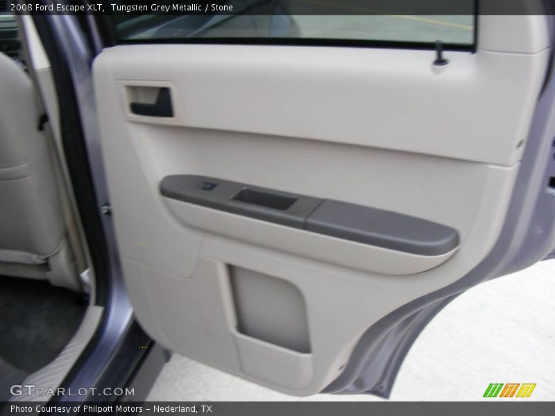 Tungsten Grey Metallic / Stone 2008 Ford Escape XLT