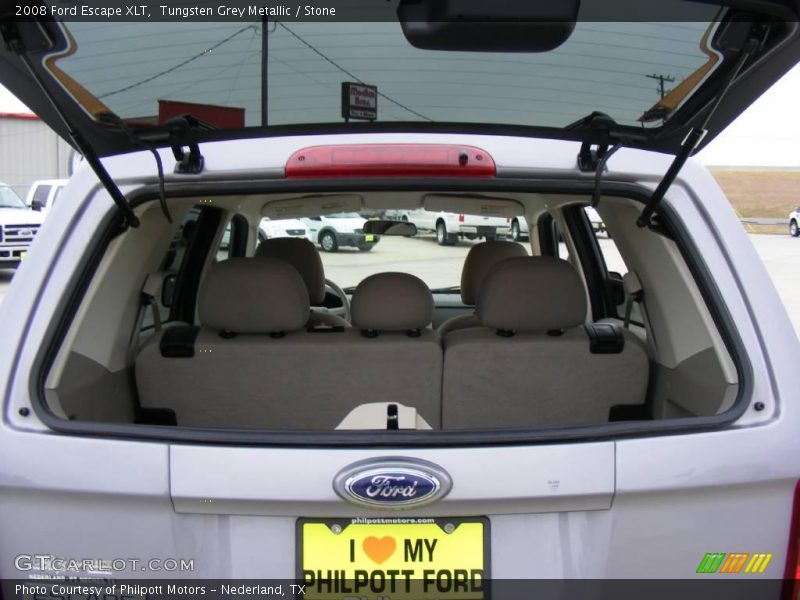 Tungsten Grey Metallic / Stone 2008 Ford Escape XLT
