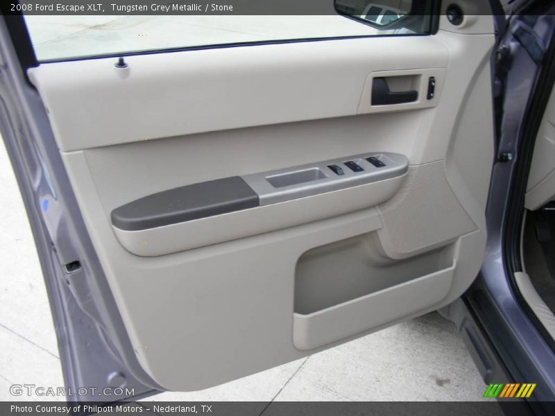 Tungsten Grey Metallic / Stone 2008 Ford Escape XLT