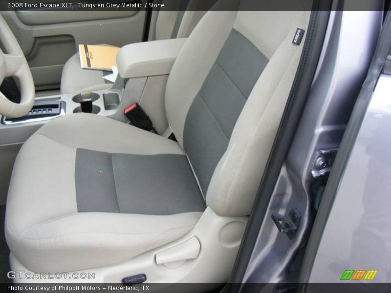 Tungsten Grey Metallic / Stone 2008 Ford Escape XLT