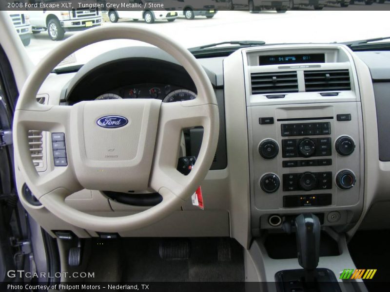 Tungsten Grey Metallic / Stone 2008 Ford Escape XLT