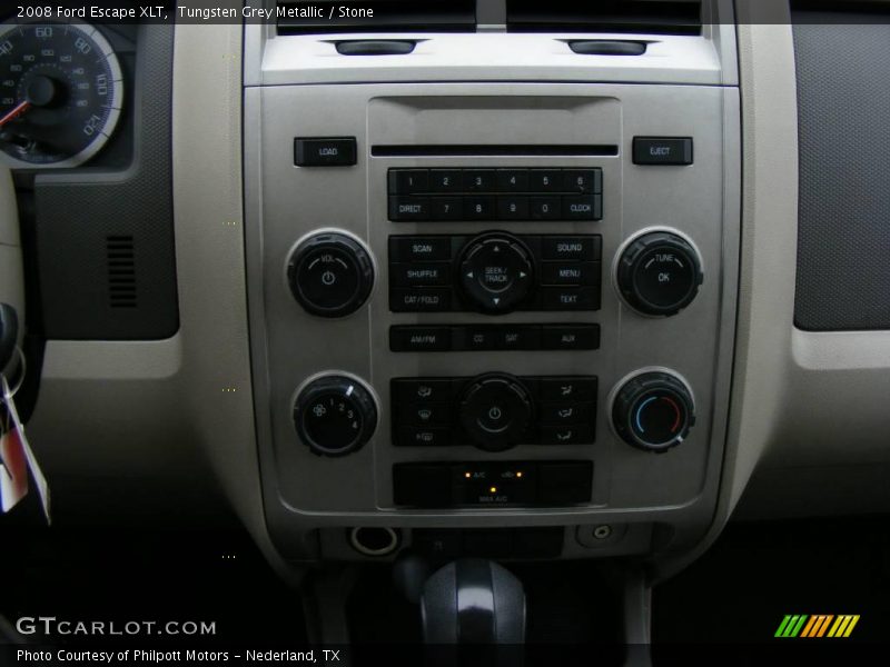 Tungsten Grey Metallic / Stone 2008 Ford Escape XLT