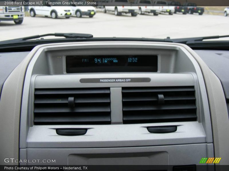 Tungsten Grey Metallic / Stone 2008 Ford Escape XLT