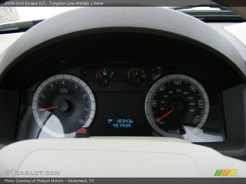 Tungsten Grey Metallic / Stone 2008 Ford Escape XLT