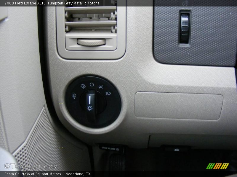 Tungsten Grey Metallic / Stone 2008 Ford Escape XLT