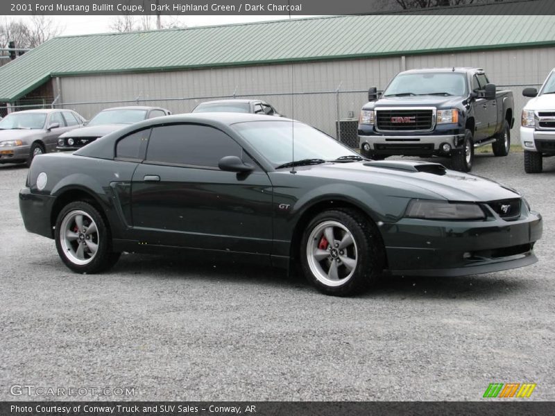 Dark Highland Green / Dark Charcoal 2001 Ford Mustang Bullitt Coupe