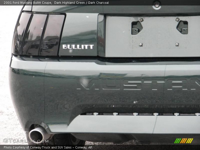 Dark Highland Green / Dark Charcoal 2001 Ford Mustang Bullitt Coupe