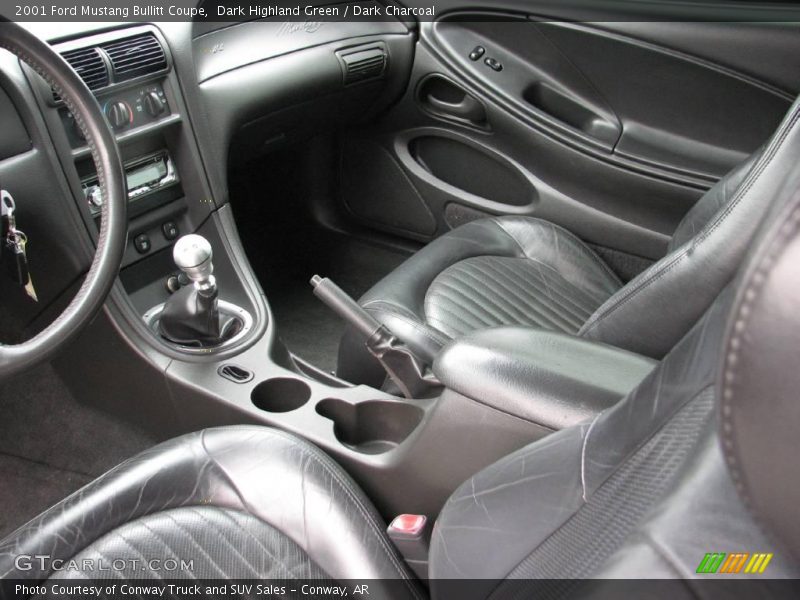 Dark Highland Green / Dark Charcoal 2001 Ford Mustang Bullitt Coupe