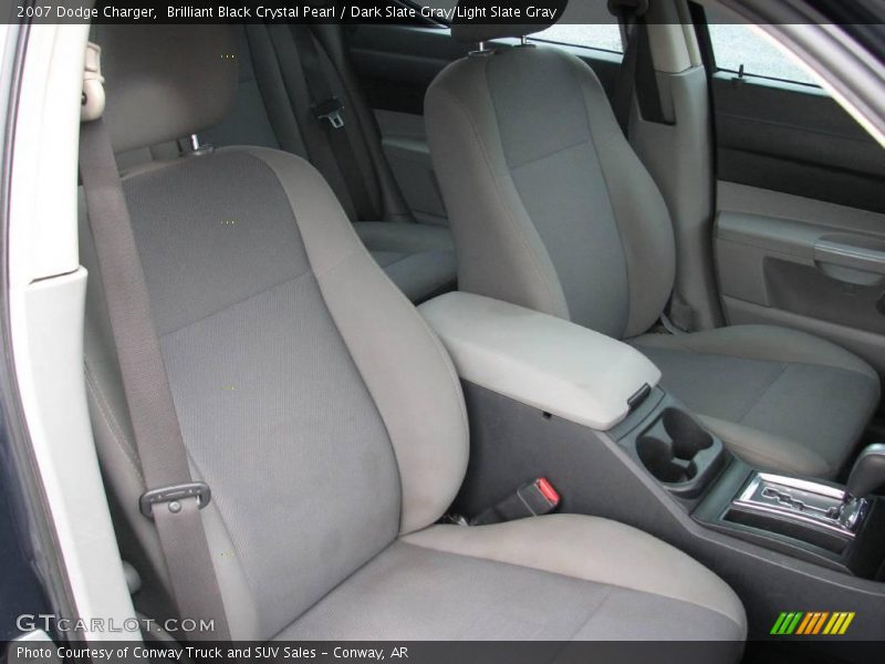 Brilliant Black Crystal Pearl / Dark Slate Gray/Light Slate Gray 2007 Dodge Charger