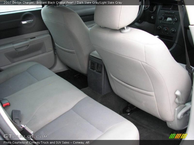 Brilliant Black Crystal Pearl / Dark Slate Gray/Light Slate Gray 2007 Dodge Charger