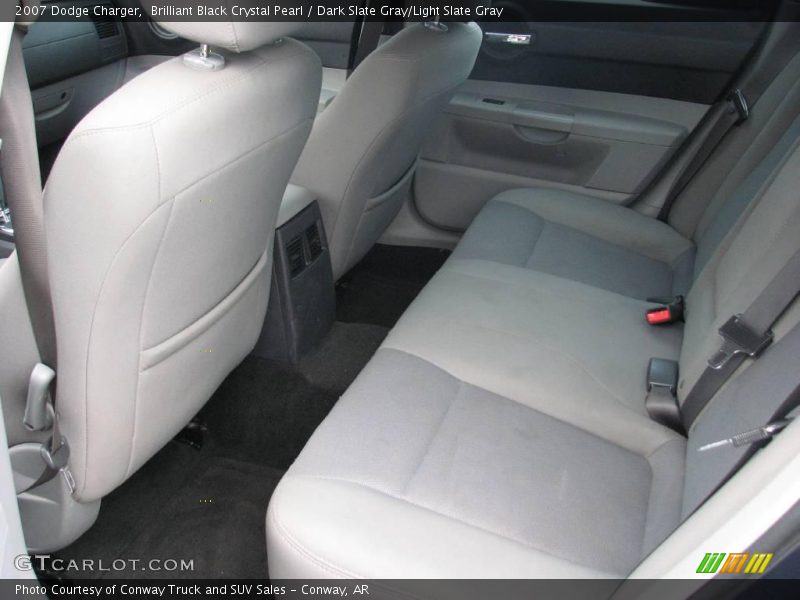 Brilliant Black Crystal Pearl / Dark Slate Gray/Light Slate Gray 2007 Dodge Charger