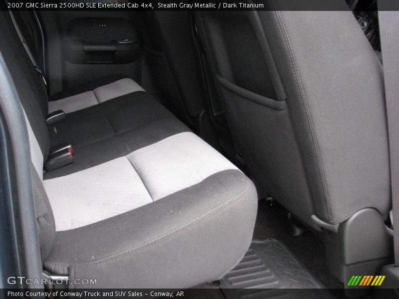 Stealth Gray Metallic / Dark Titanium 2007 GMC Sierra 2500HD SLE Extended Cab 4x4