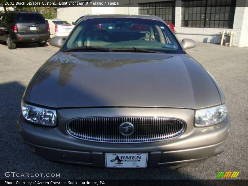 Light Bronzemist Metallic / Taupe 2002 Buick LeSabre Custom