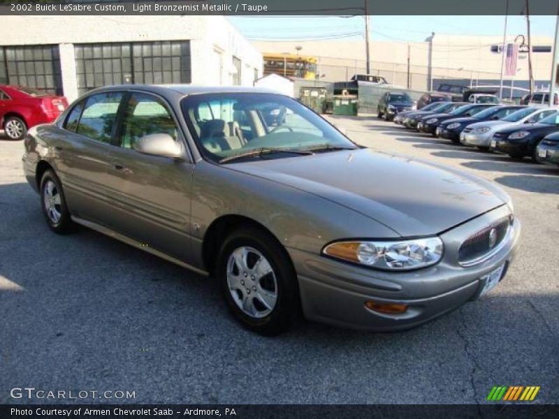 Light Bronzemist Metallic / Taupe 2002 Buick LeSabre Custom